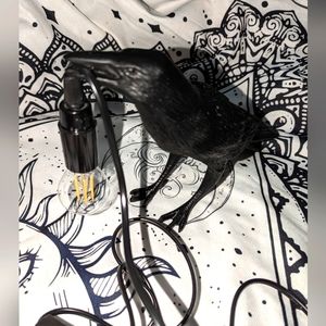 Crow lamp